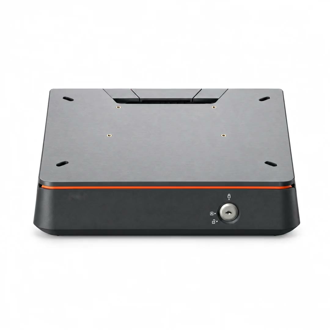 Cajón de dinero abierto conectado a Avoqado